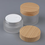 Maxbell Maxbell 1pc Makeup Pot Empty Cosmetic Jars Lotion Cream Containers Matte Clear 30g