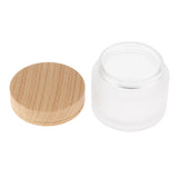Maxbell Maxbell 1pc Makeup Pot Empty Cosmetic Jars Lotion Cream Containers Matte Clear 50g