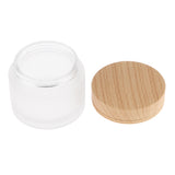 Maxbell Maxbell 1pc Makeup Pot Empty Cosmetic Jars Lotion Cream Containers Matte Clear 50g