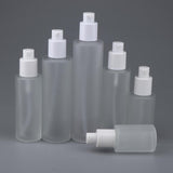 Maxbell Maxbell Travel Empty Glass Lotion Dispenser Bottle Pump Refillable Container 30ml