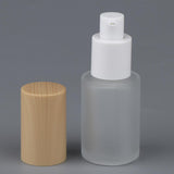 Maxbell Maxbell Travel Empty Glass Lotion Dispenser Bottle Pump Refillable Container 30ml