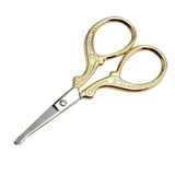 Maxbell Maxbell Stainless Steel Beauty Beard Mustache Nose Hair Trimming Scissors Round Head