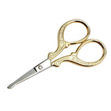 Maxbell Maxbell Stainless Steel Beauty Beard Mustache Nose Hair Trimming Scissors Round Head