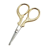 Maxbell Maxbell Stainless Steel Beauty Beard Mustache Nose Hair Trimming Scissors Round Head