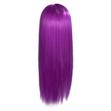 Maxbell Maxbell Hair Styling Mannequin Head Hairdresser Training Manikin Head Purple