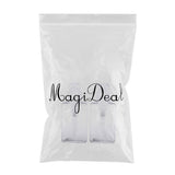 Maxbell Maxbell 2Pcs Square Lotion Dispenser Bottle Vials Empty Hand Sanitizer Jar 100ml