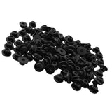 Maxbell Maxbell 100 Rubber Grommets Nipples for Tattoo Machine Part Needles Supplies Black