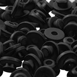 Maxbell Maxbell 100 Rubber Grommets Nipples for Tattoo Machine Part Needles Supplies Black