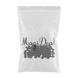 Maxbell Maxbell 100 Rubber Grommets Nipples for Tattoo Machine Part Needles Supplies Black