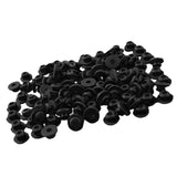 Maxbell Maxbell 100 Rubber Grommets Nipples for Tattoo Machine Part Needles Supplies Black