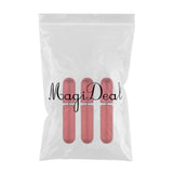 Maxbell Maxbell 3x 5ml Empty Glass Spray Bottle Pump Fine Mist Perfume Atomizer matte red