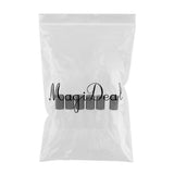 Maxbell Maxbell 6Pcs Empty Perfume Essential Oil Roll on Bottles 5ml Mat Glass Roller Bottle Black