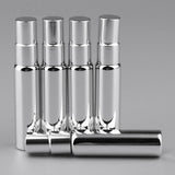 Maxbell Maxbell 5x 10ml Empty Perfume Atomizer Bottle Pump Fine Mist Sprayer Shiny Sliver