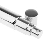 Maxbell Maxbell 5x 10ml Empty Perfume Atomizer Bottle Pump Fine Mist Sprayer Shiny Sliver