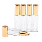 Maxbell Maxbell 5x 8ml Refillable Perfume Atomizer Empty Spray Bottle Golden Cap