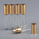 Maxbell Maxbell 5x 8ml Refillable Perfume Atomizer Empty Spray Bottle Golden Cap