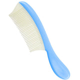 Maxbell Maxbell Plastic Detachable Fine Tooth Detangling Hair Comb No Static Comb Blue