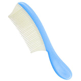 Maxbell Maxbell Plastic Detachable Fine Tooth Detangling Hair Comb No Static Comb Blue