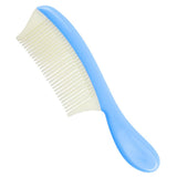 Maxbell Maxbell Plastic Detachable Fine Tooth Detangling Hair Comb No Static Comb Blue