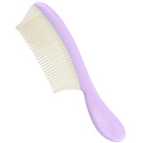 Maxbell Maxbell Plastic Detachable Fine Tooth Detangling Hair Comb No Static Comb Purple