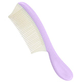 Maxbell Maxbell Plastic Detachable Fine Tooth Detangling Hair Comb No Static Comb Purple