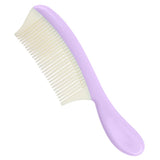 Maxbell Maxbell Plastic Detachable Fine Tooth Detangling Hair Comb No Static Comb Purple