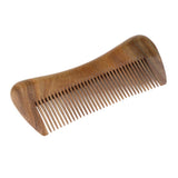 Maxbell Maxbell Anti-Static Thicken Green Sandalwood Comb Wide Tooth fo Curly Hair Women Men