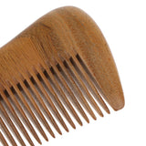 Maxbell Maxbell Anti-Static Thicken Green Sandalwood Comb Wide Tooth fo Curly Hair Women Men