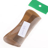Maxbell Maxbell Anti-Static Thicken Green Sandalwood Comb Wide Tooth fo Curly Hair Women Men