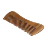 Maxbell Maxbell Anti-Static Thicken Green Sandalwood Comb Wide Tooth fo Curly Hair Women Men