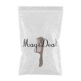 Maxbell Maxbell Handcrafted Natural Wooden Fine-toothed Anti-static Massage Comb with Handle