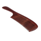 Maxbell Maxbell Handmade No Static Natural Sandalwood Scalp Massage Comb Hair Detangler Comb