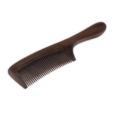 Maxbell Maxbell Handmade Wood Comb Handheld Scalp Massage Brush Detangling Comb With Handle