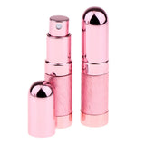 Maxbell Maxbell 2Pcs Portable 6ml Refillable Perfume Atomizer Empty Bottle Pump Spray Pink