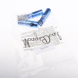 Maxbell Maxbell 3Pcs Empty Roll on Bottles 5ml Glass Roller Bottle for Perfume Essential Oil Blue