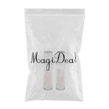 Maxbell Maxbell 10ml Crystal Glass Roll-onBottle Natural Crystal Stone Rose Quartz