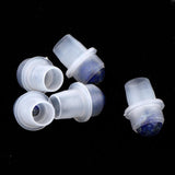 Maxbell Maxbell 5Pcs Replacement Ball Roller Tops for Essential Oils Bottles  Purple