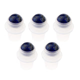 Maxbell Maxbell 5Pcs Replacement Ball Roller Tops for Essential Oils Bottles  Purple