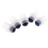 Maxbell Maxbell 5Pcs Replacement Ball Roller Tops for Essential Oils Bottles  Purple