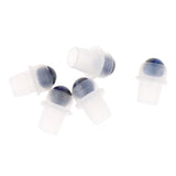 Maxbell Maxbell 5Pcs Replacement Ball Roller Tops for Essential Oils Bottles  Purple