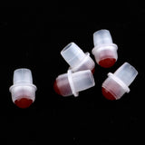 Maxbell Maxbell 5Pcs Replacement Ball Roller Tops for Essential Oils Bottles  Red