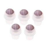 Maxbell Maxbell 5Pcs Replacement Ball Roller Tops for Essential Oils Bottles  Light Purple