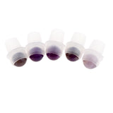 Maxbell Maxbell 5Pcs Replacement Ball Roller Tops for Essential Oils Bottles  Light Purple