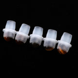 Maxbell Maxbell 5Pcs Replacement Ball Roller Tops for Essential Oils Bottles  Brown