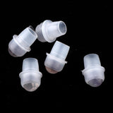 Maxbell Maxbell 5Pcs Replacement Ball Roller Tops for Essential Oils Bottles  Light Brown