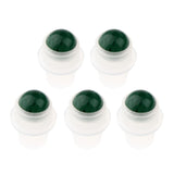 Maxbell Maxbell 5Pcs Replacement Ball Roller Tops for Essential Oils Bottles  Green