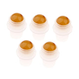 Maxbell Maxbell 5Pcs Replacement Ball Roller Tops for Essential Oils Bottles  Yellow