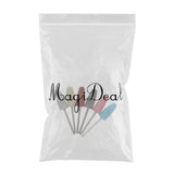 Maxbell Maxbell 6Pcs Professional Manicure Pedicure Nail Drill Bits for Electric Files JG-10