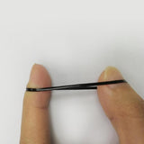 Maxbell Maxbell 100x Fashion Elastic Ponytail Holders Hairband Hair Rubber Rings Black