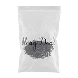 Maxbell Maxbell 100x Fashion Elastic Ponytail Holders Hairband Hair Rubber Rings Black